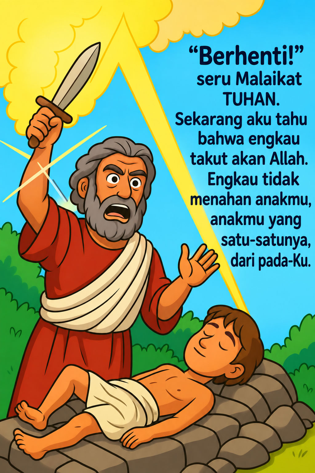Allah Menguji Kasih Abraham - 12