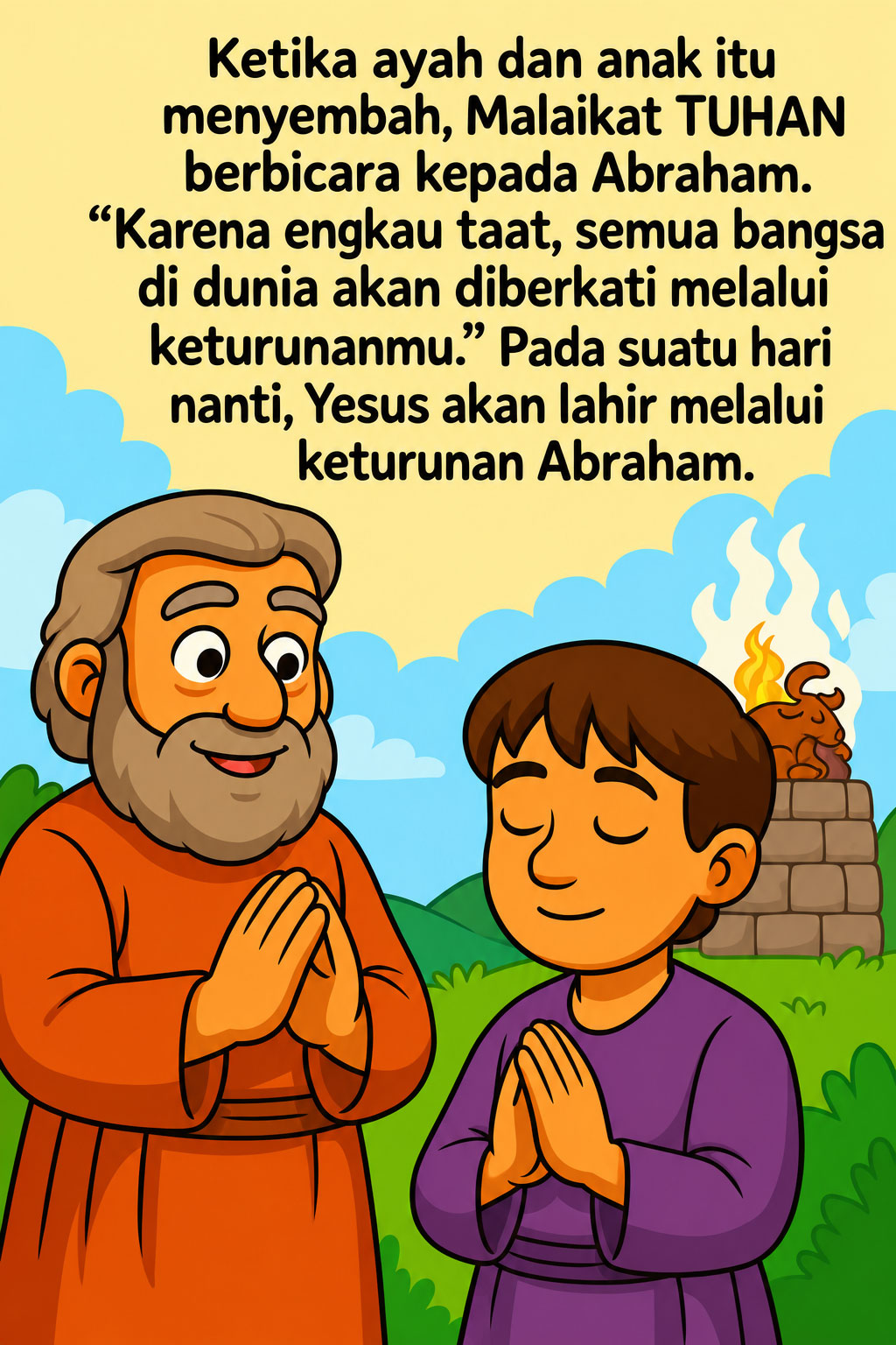 Allah Menguji Kasih Abraham - 14