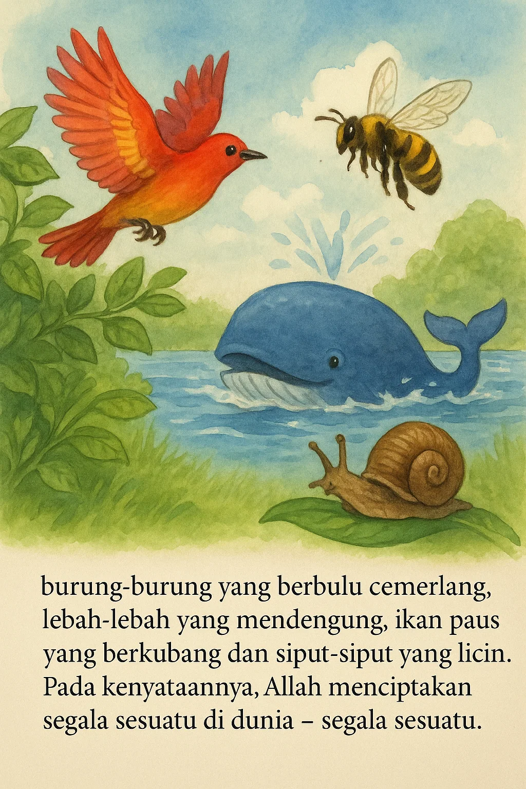 Ketika Tuhan menciptakan segala sesuatu - 5