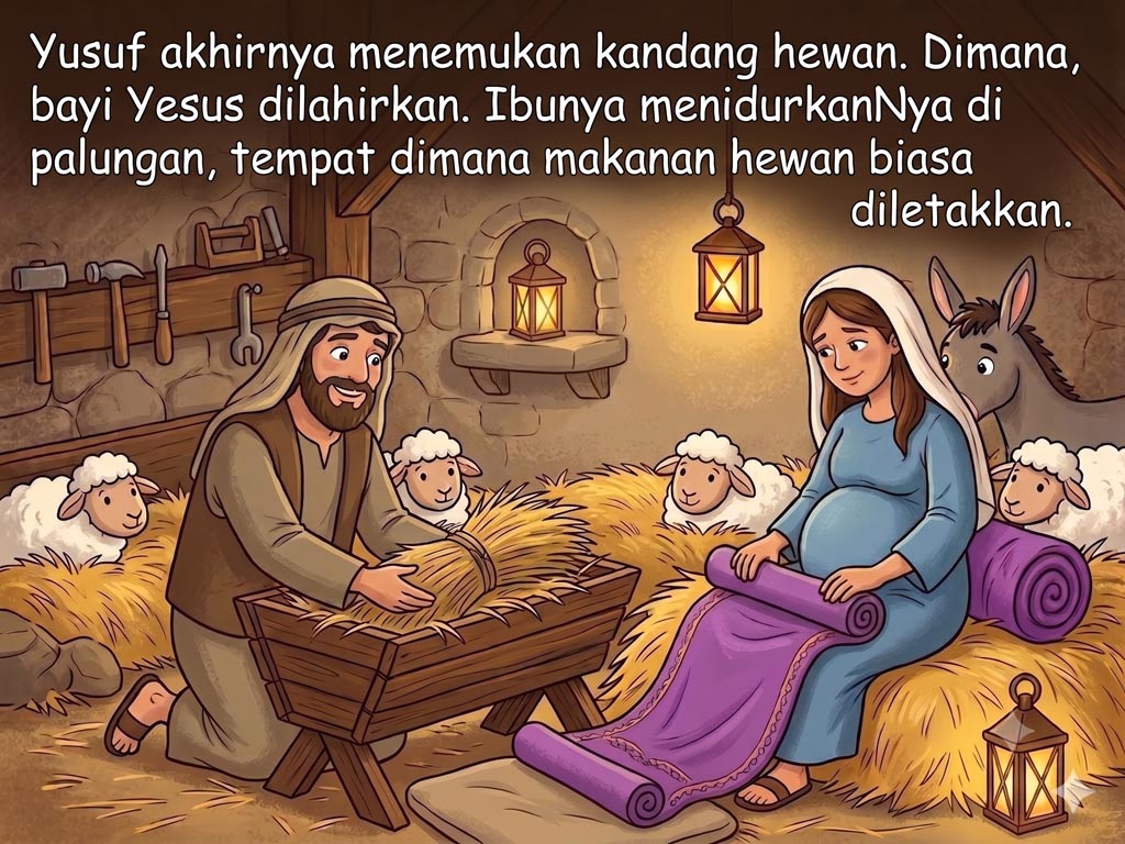 Kelahiran Tuhan Yesus - 9