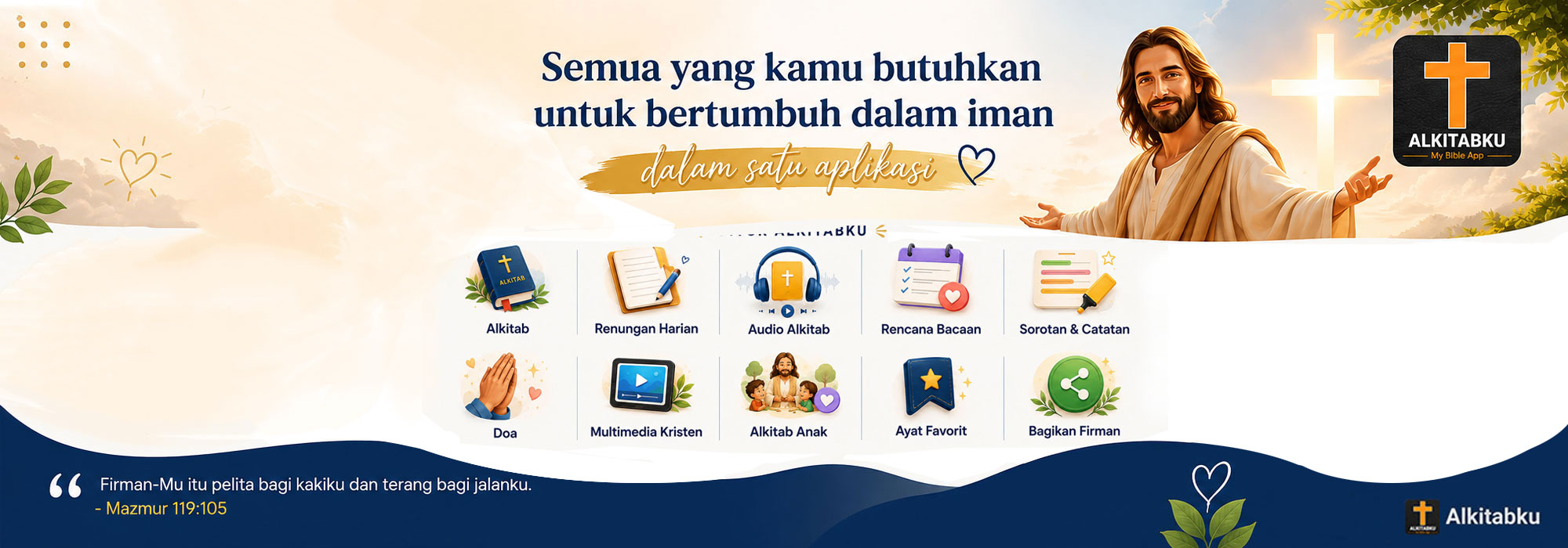 More than just a Bible. It's Alkitabku